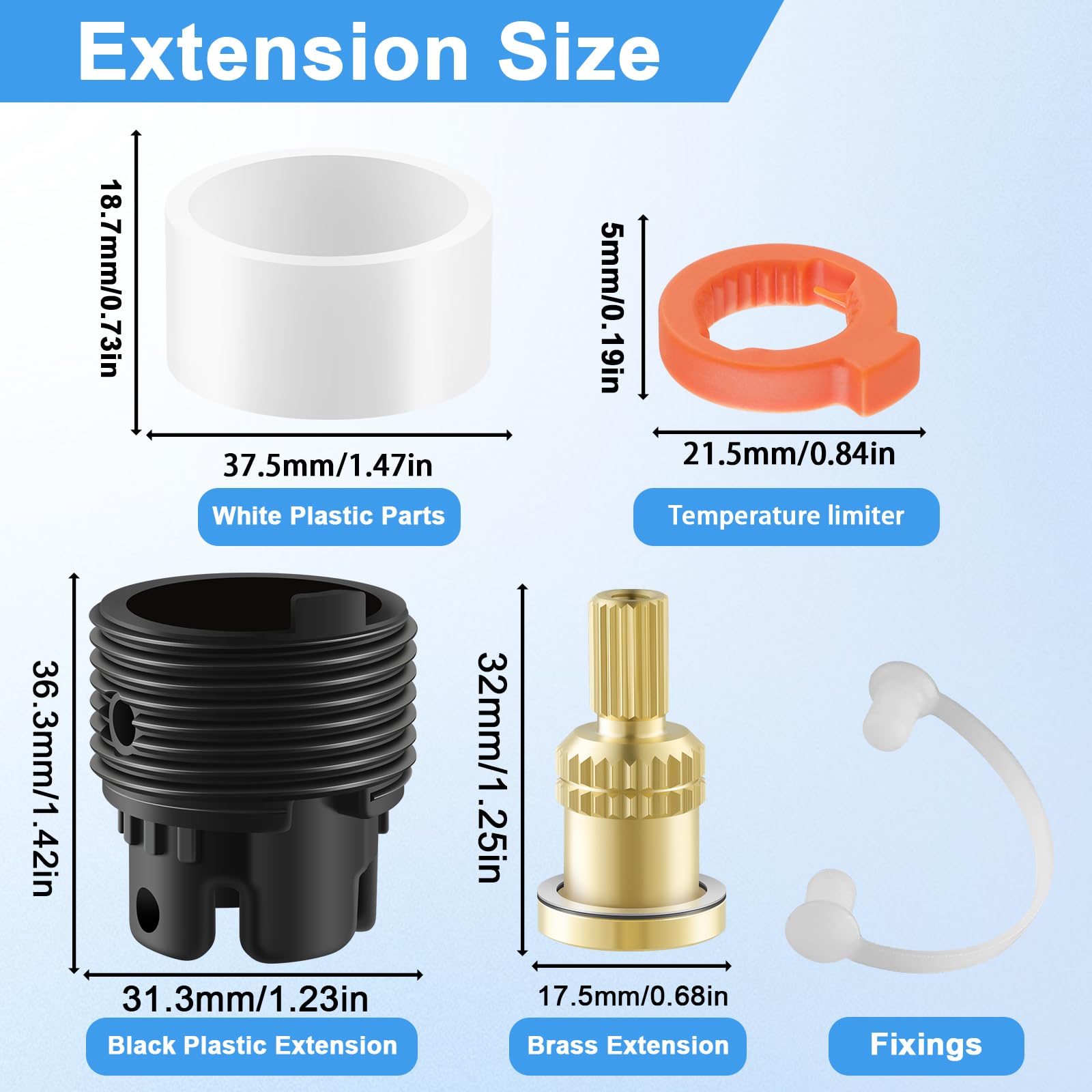 10350-NA Extension Deep Rough Kit Compatible with Kohler GP800881
