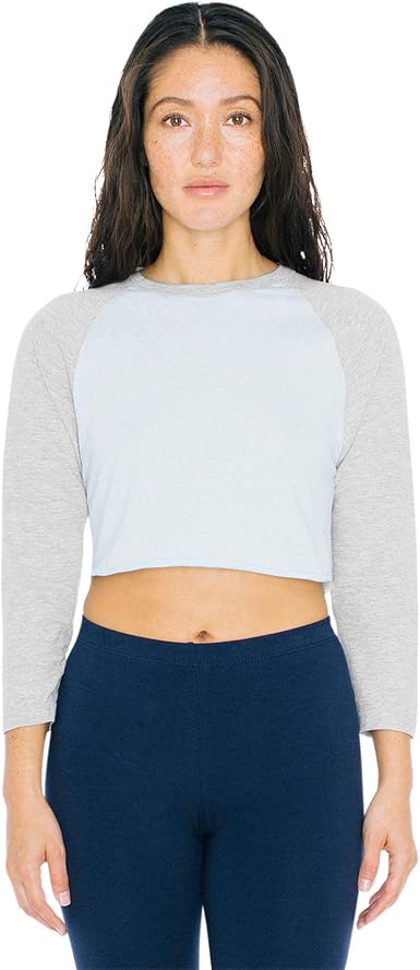 50 Cropped 3/4 Sleeve Raglan at Amazon 
