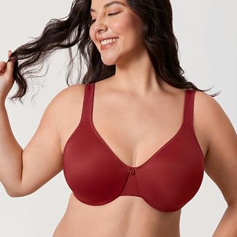 DELIMIRA Women's Minimizer Plus Size Underwire Bras