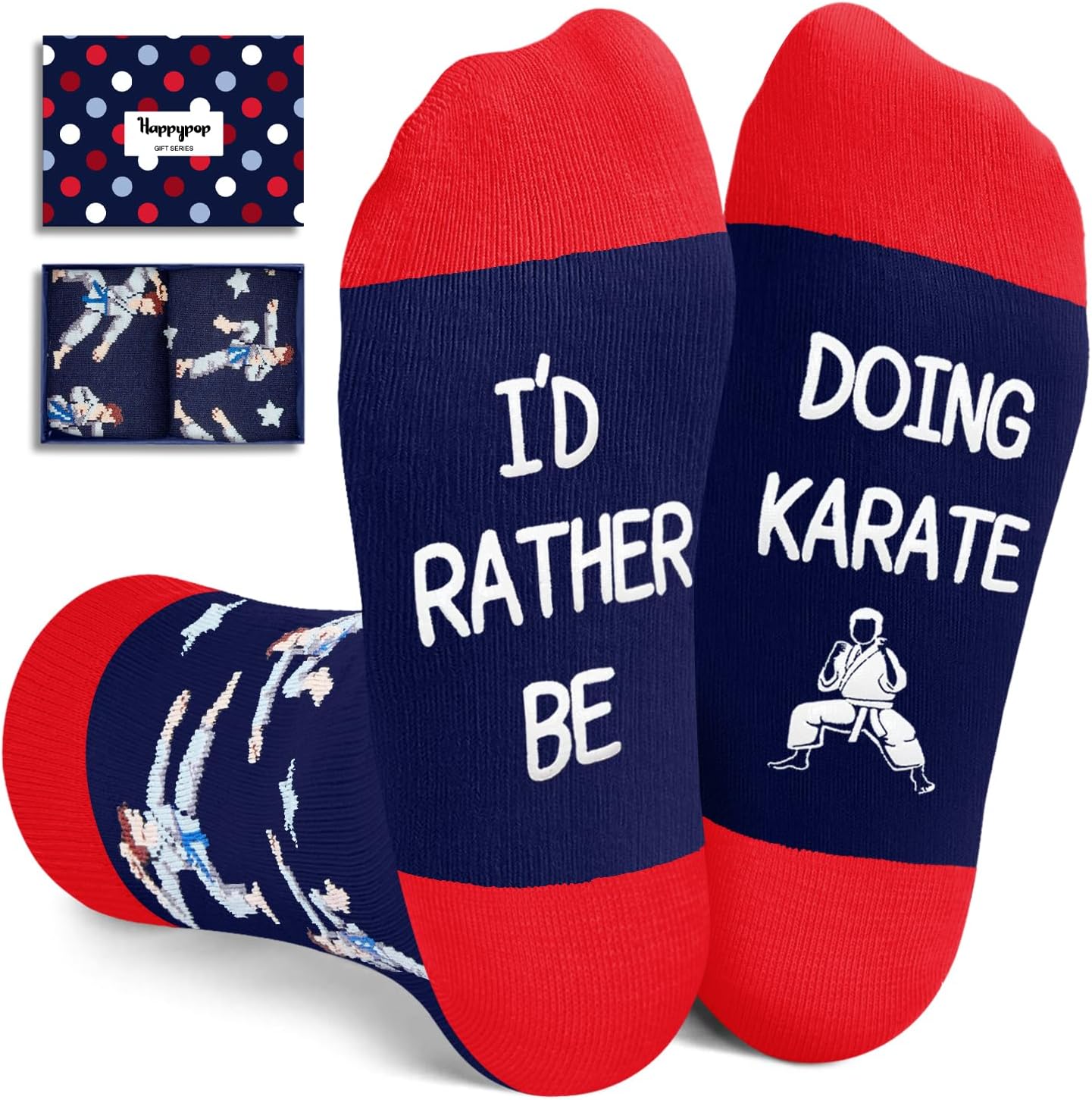 Crazy Socks for Kids - Dance Recital Gifts for Girls, Karate Skiing Gifts for Brother