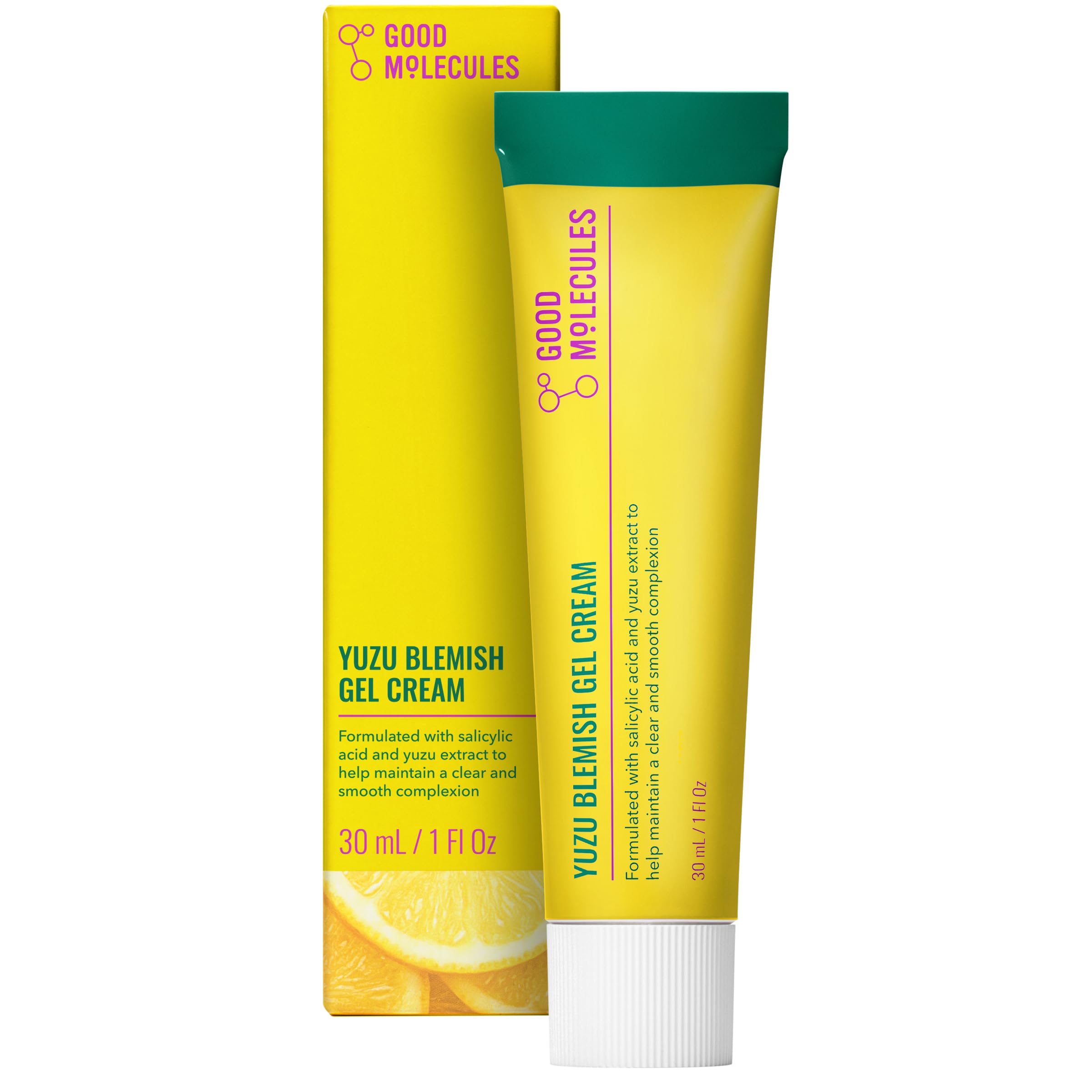Amazon.com: Good Molecules Yuzu Blemish Gel Cream - Lightweight