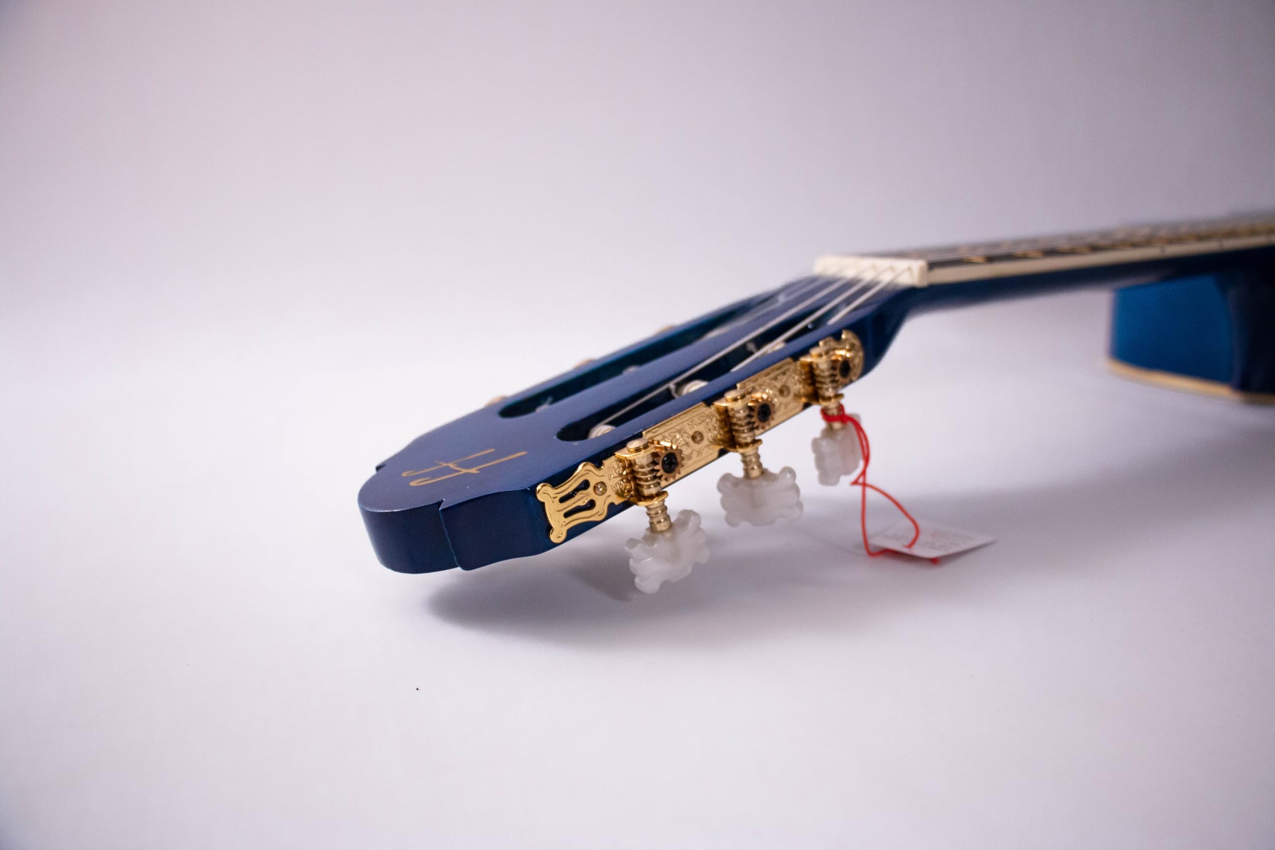Chitarra Classica 4/4 Accademy ffalstaff ® con Borsa, Libro, 5 Plettri e Kit Cancelleria (Dim. 99 cm, Colore Blu)