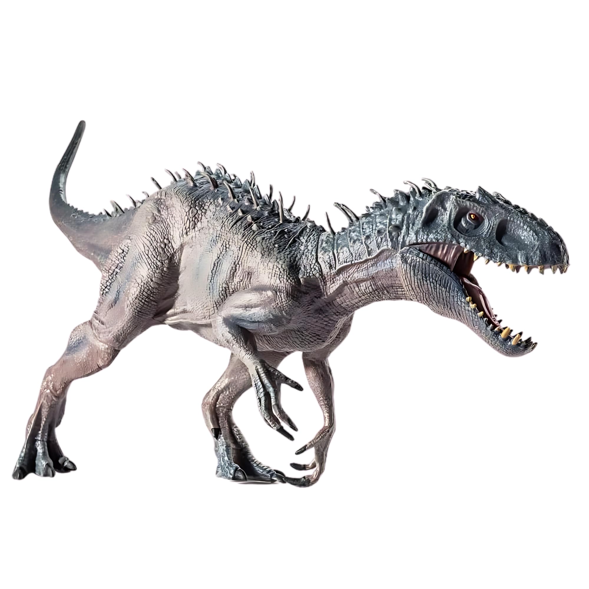 Indominus Rex Toy Toy Dinosaur Action Figure, Realistic Indominusrex Big Dinosaurs Toys for Kids, Indominus Rex Dinosaur Toy for Play and Display, Jurassic Dino Toys for Boys & Girls (Indominus Rex)-image-12