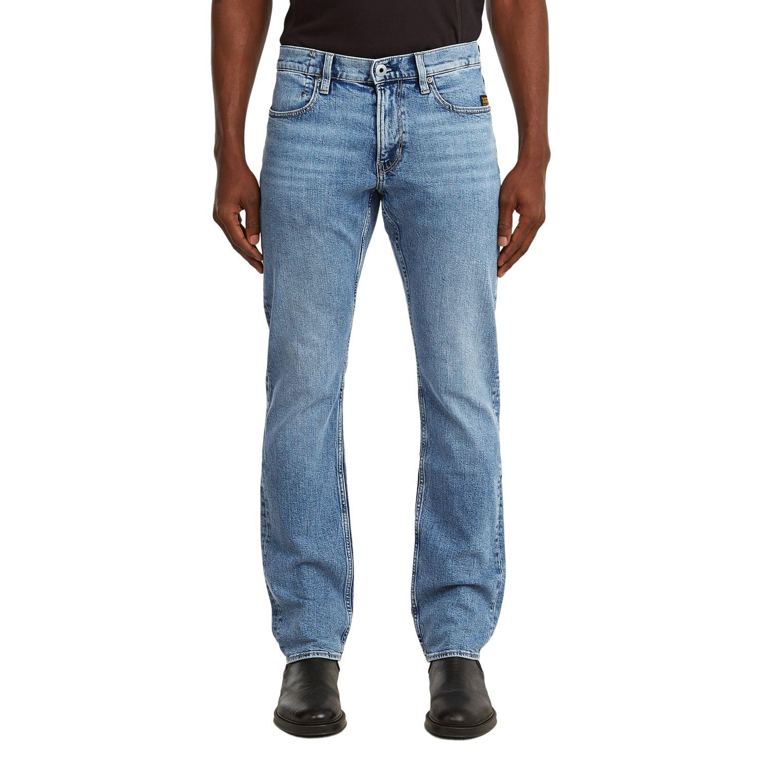 G-STAR Herren Mosa Straight Jeans, Blau (Faded sea Point Blue D23692-D930-H078), 30W / 32L