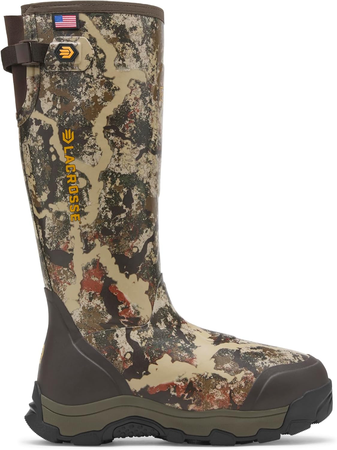 LaCrosse Alpha Evolution 17" 1600G Insulated Waterproof Men's Boot with Neoprene Lining, Durable Outdoor Footwear
