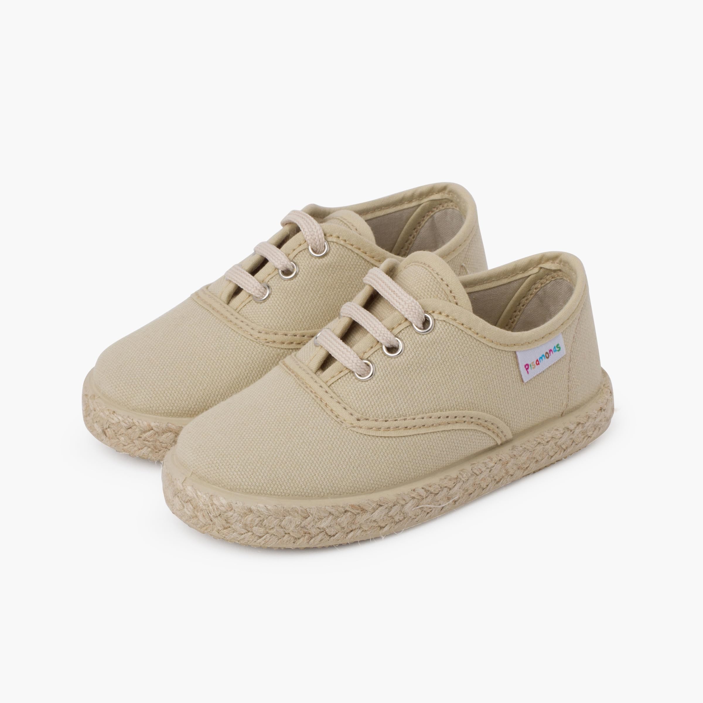 Pisamonas Sneakers in Tela con Lacci E Suola Espadrillas
