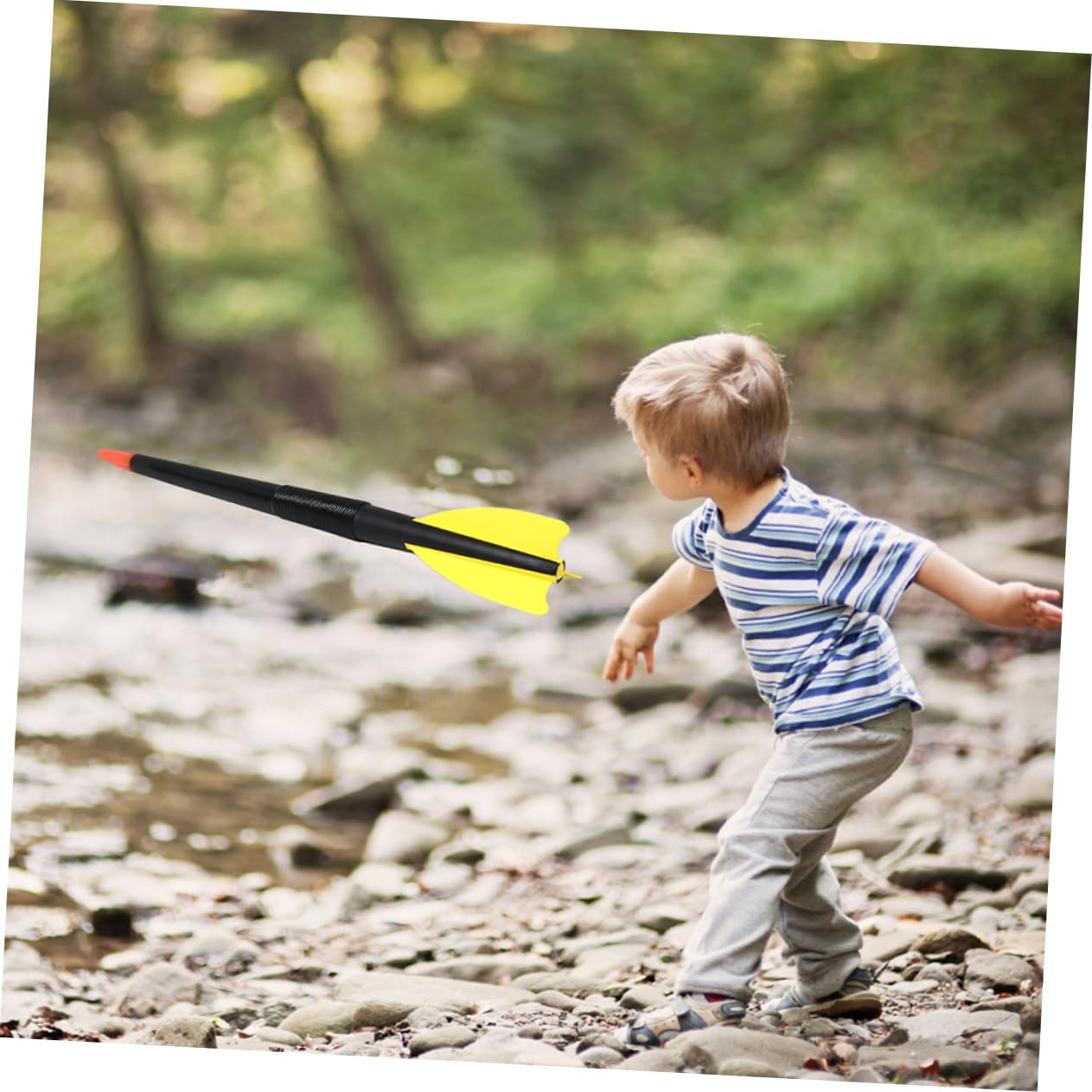 2 Stück Plastikspeerwurf Ausrüstung für Kinder mit Abs Material und Kinderspezifischem Design für Schulwettkämpfe und Indoor Spiel