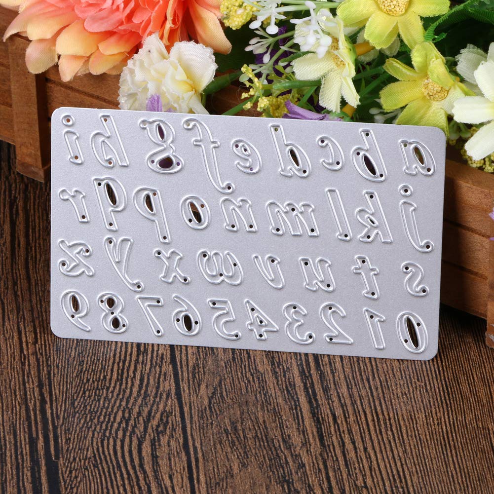 Matrices De Découpe Alphabet Pochoirs Lettres Petits Et Grands - Outils De Gaufrage Pour Scrapbooking, Cartes Et Bricolage Créatif