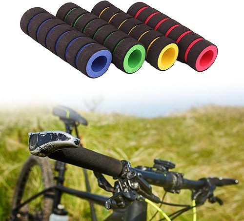 Miniatura 5 de Meideli - 1 par de empuñaduras para manillar de bicicleta, espuma suave para MTB