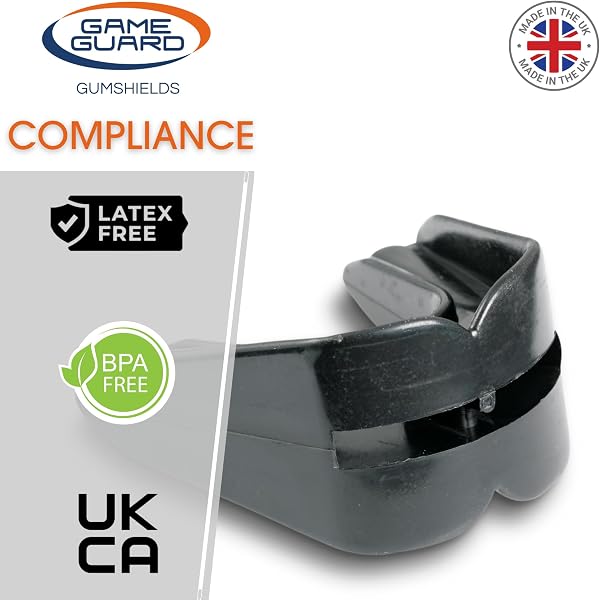 GAME GUARD - Protector bucal DOBLE/Protector de encías - para dientes superiores e inferiores - Protector bucal, Aprobado por CE, Boxeo, MMA, Deportes - 3