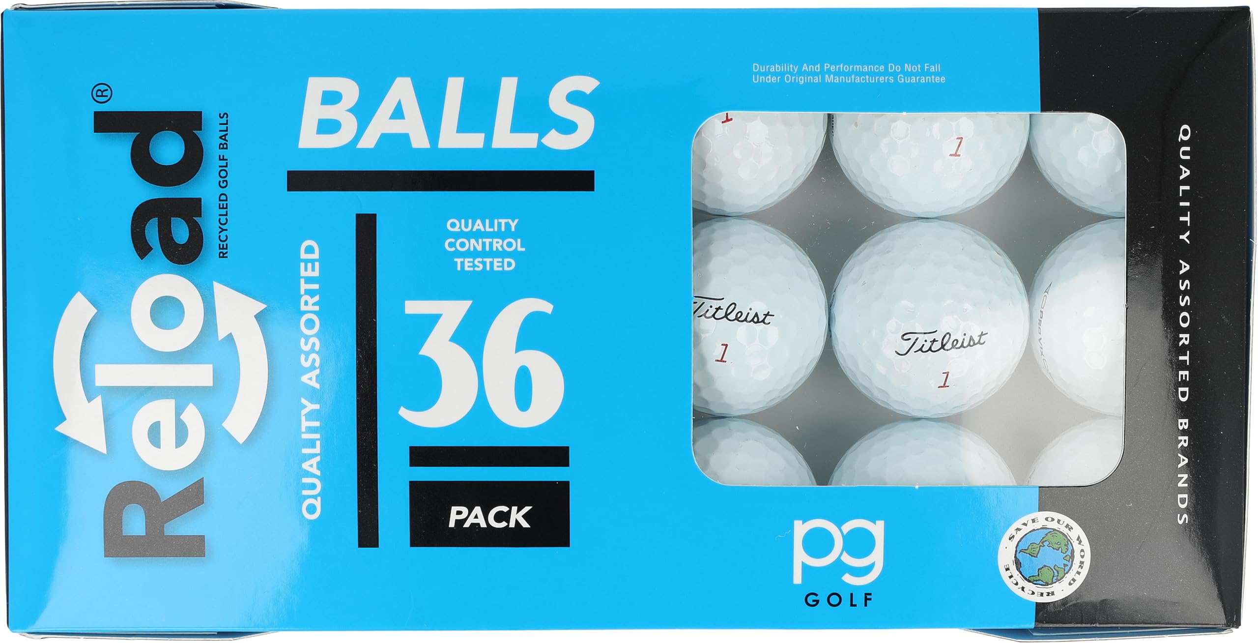 Reload Refinished Pro V1x 3 Dozen Golf Balls