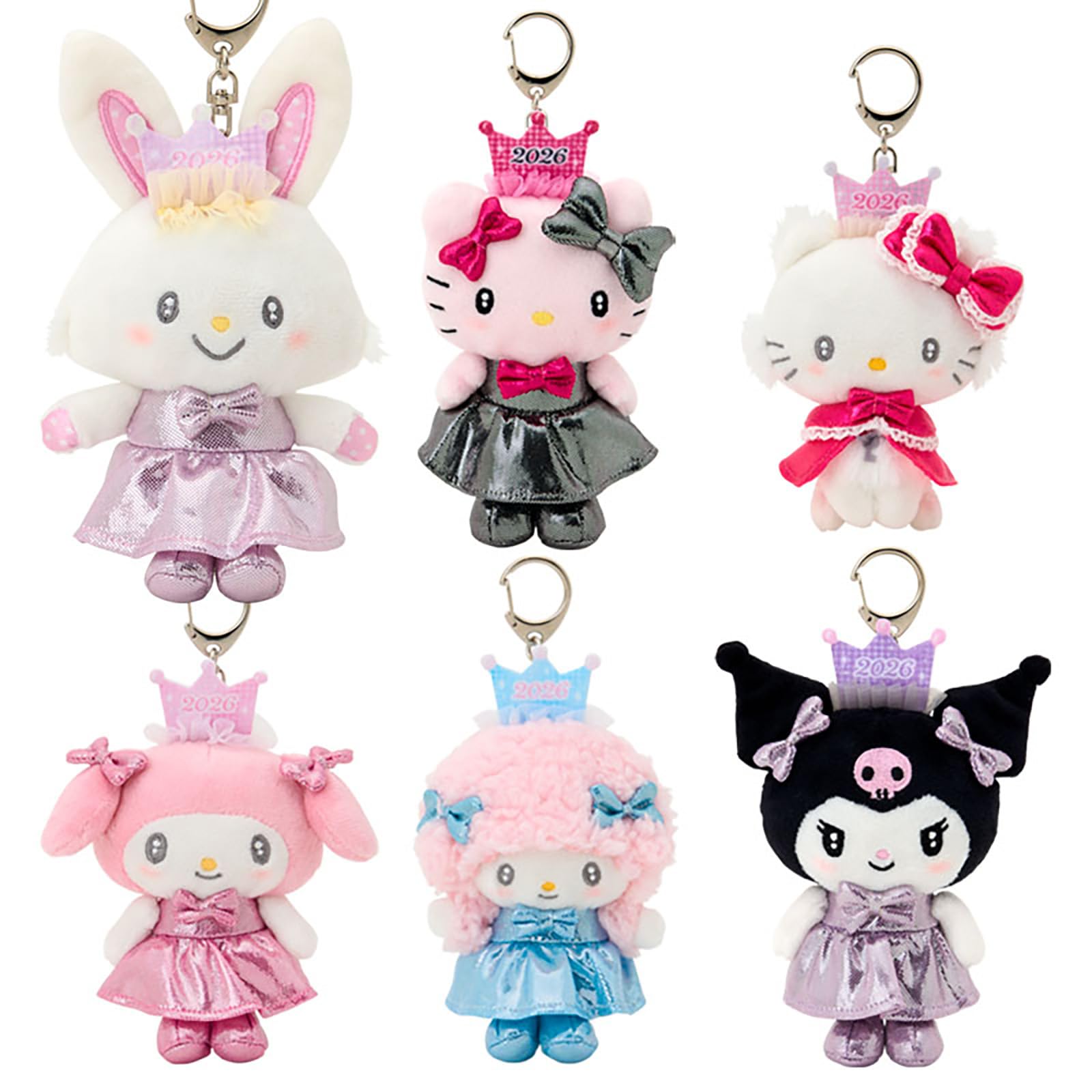 サンリオ(SANRIO) シークレットマスコットホルダー 2026年B サンリオキャラクターズ ナスカン付き 対象年齢6才以上 602523