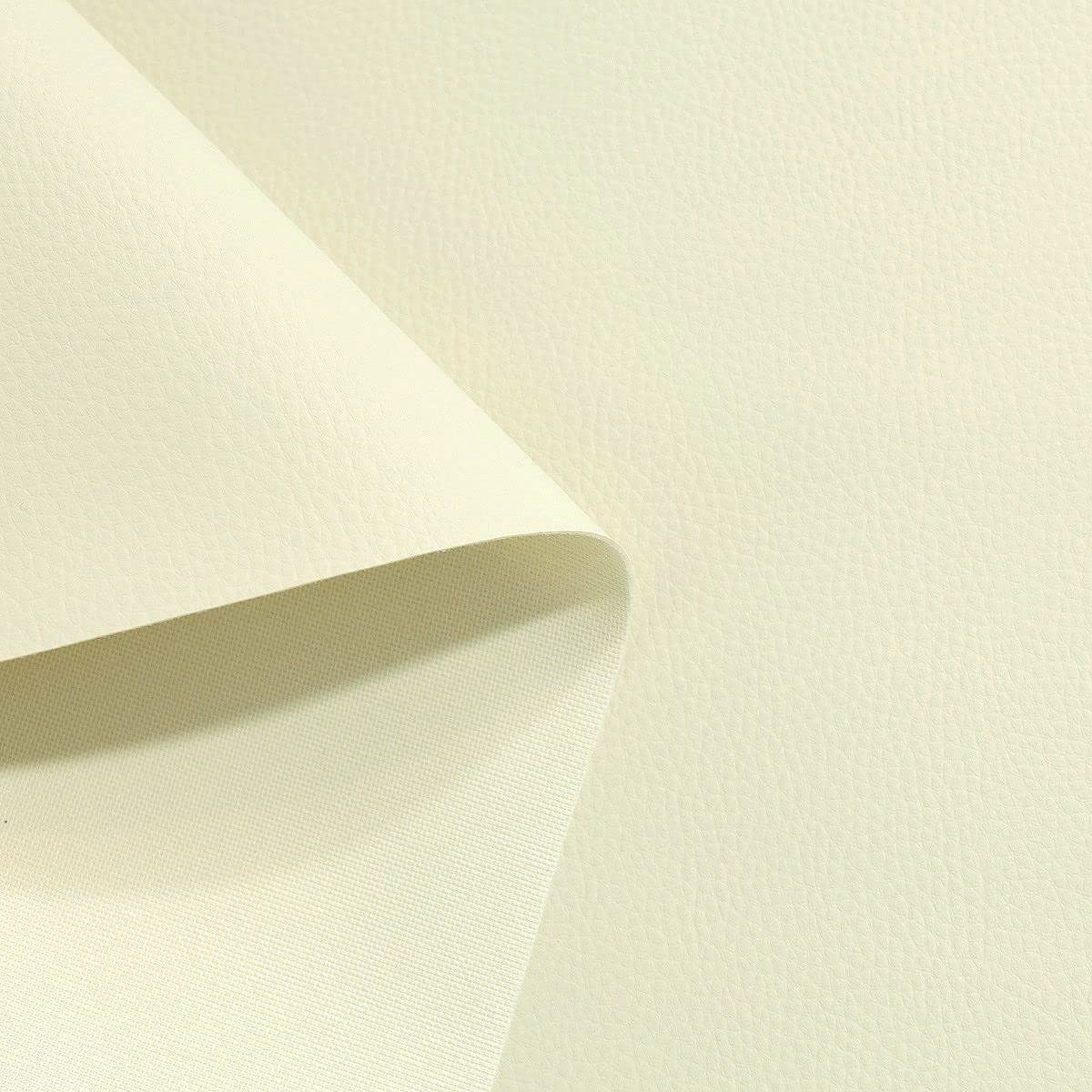 TOLKO 1 m reliëf imitatieleer | zachte premium per meter | stoel bank stoel bank 140 cm breed | kunstlederen bekleding stof bekleding bekleding meubelstof (taupe