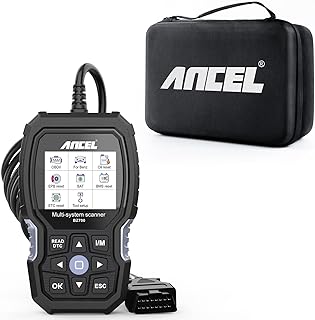 ANCEL BZ700 with Case Professional OBD2 Scanner for Mercedes Benz Sprinter Smart, Read/Erase Transmission ABS SRS Airbag SAS TPMS Error Codes Diesel Car Diagnostic Reset Scan Tool Engine