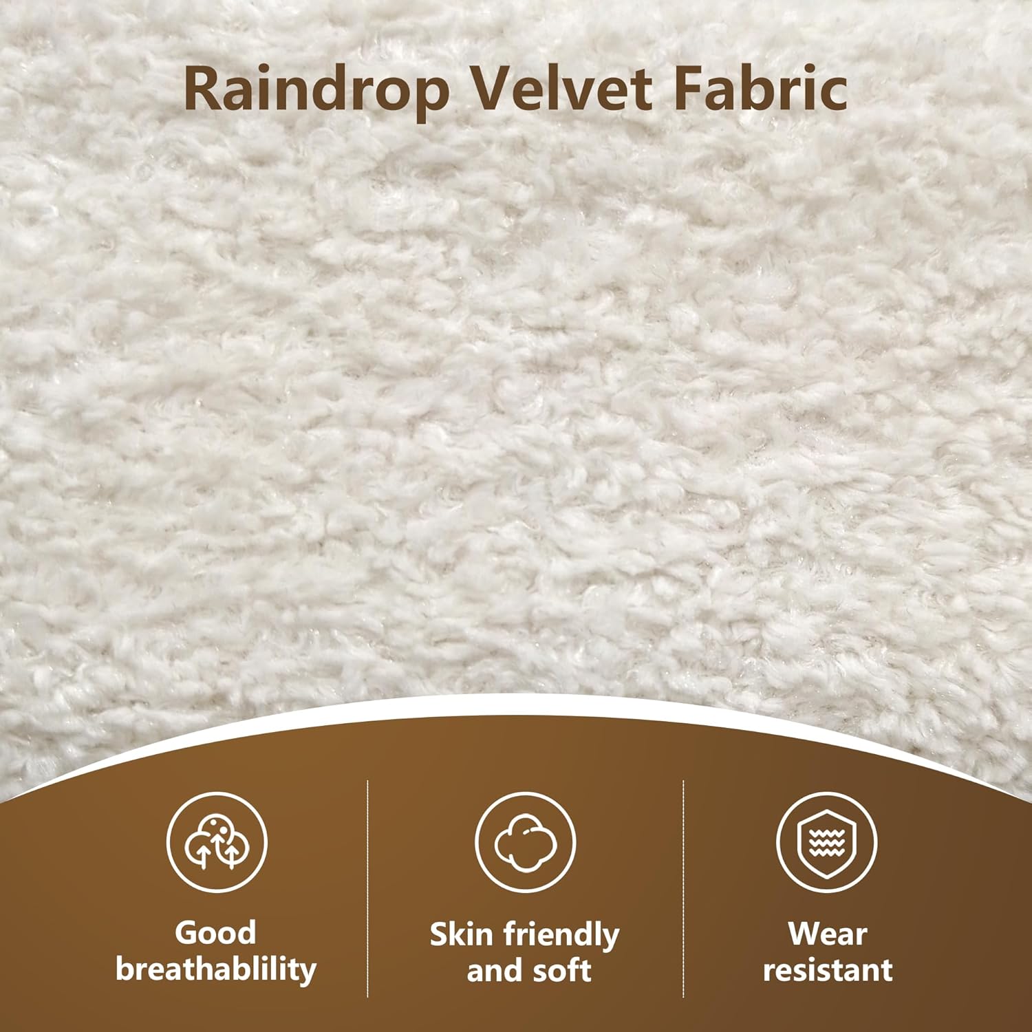 76.4'' Loveseat Sofa, 2 Seater Raindrop Velvet Fabric Loveseat Couches, Comfy Upholstered Modern Leisure Love Seat Couch with 2 Pillow for Bedroom, Office, Living Room