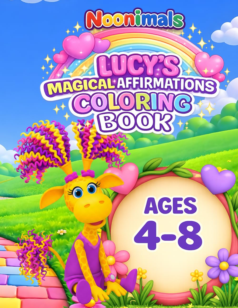 Lucy's Magical Affirmation Coloring Book: A Noonimals Book