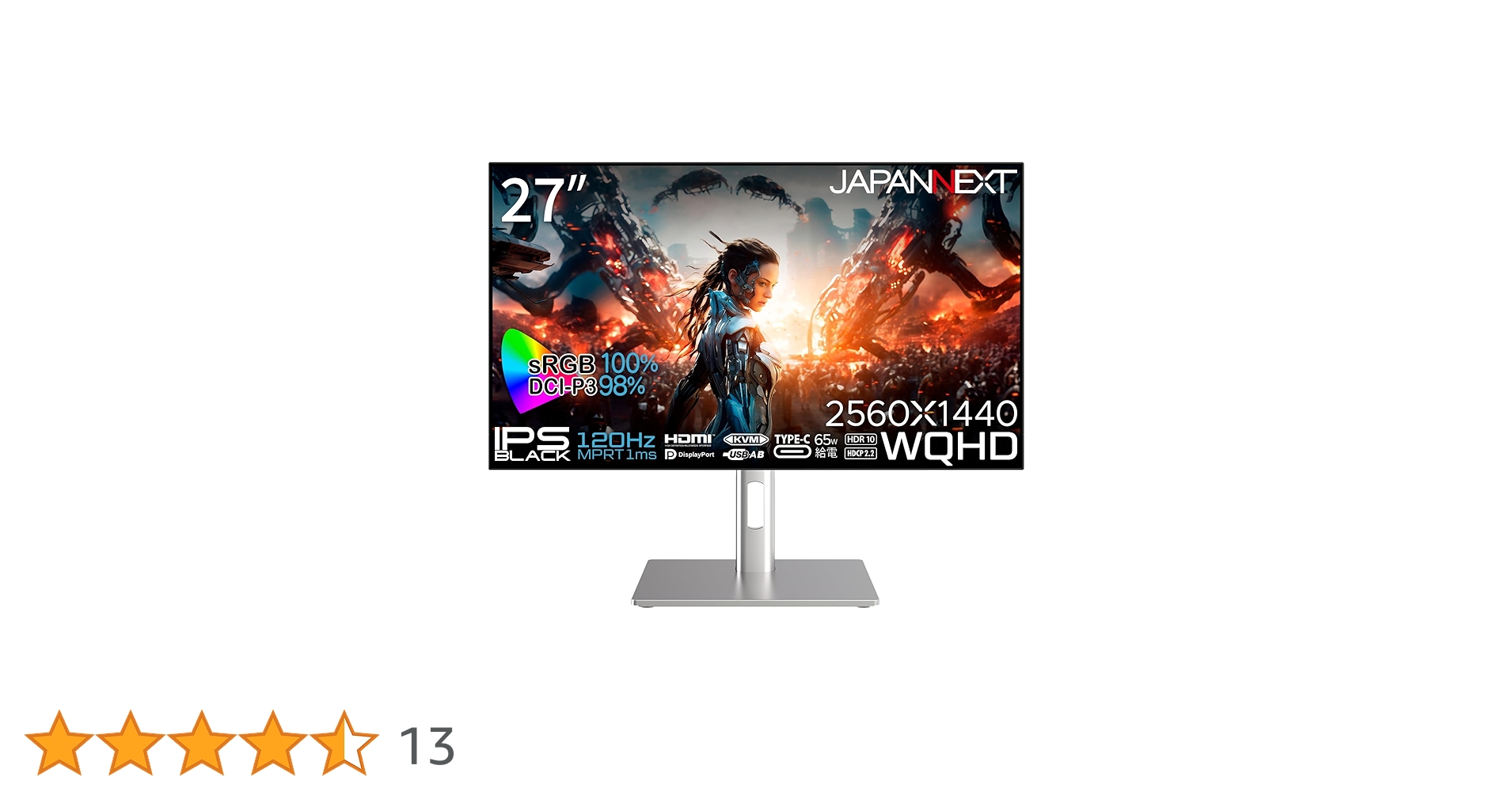 Amazon.co.jp: JAPANNEXT 27インチ モニター WQHD 2560x1440