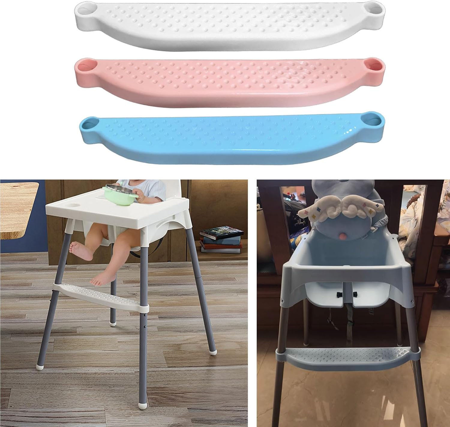 Adjustable Footrest Adjustable High Chairs Accessories Upgrades for Antilop Comfortable Dining Comfortable Seating