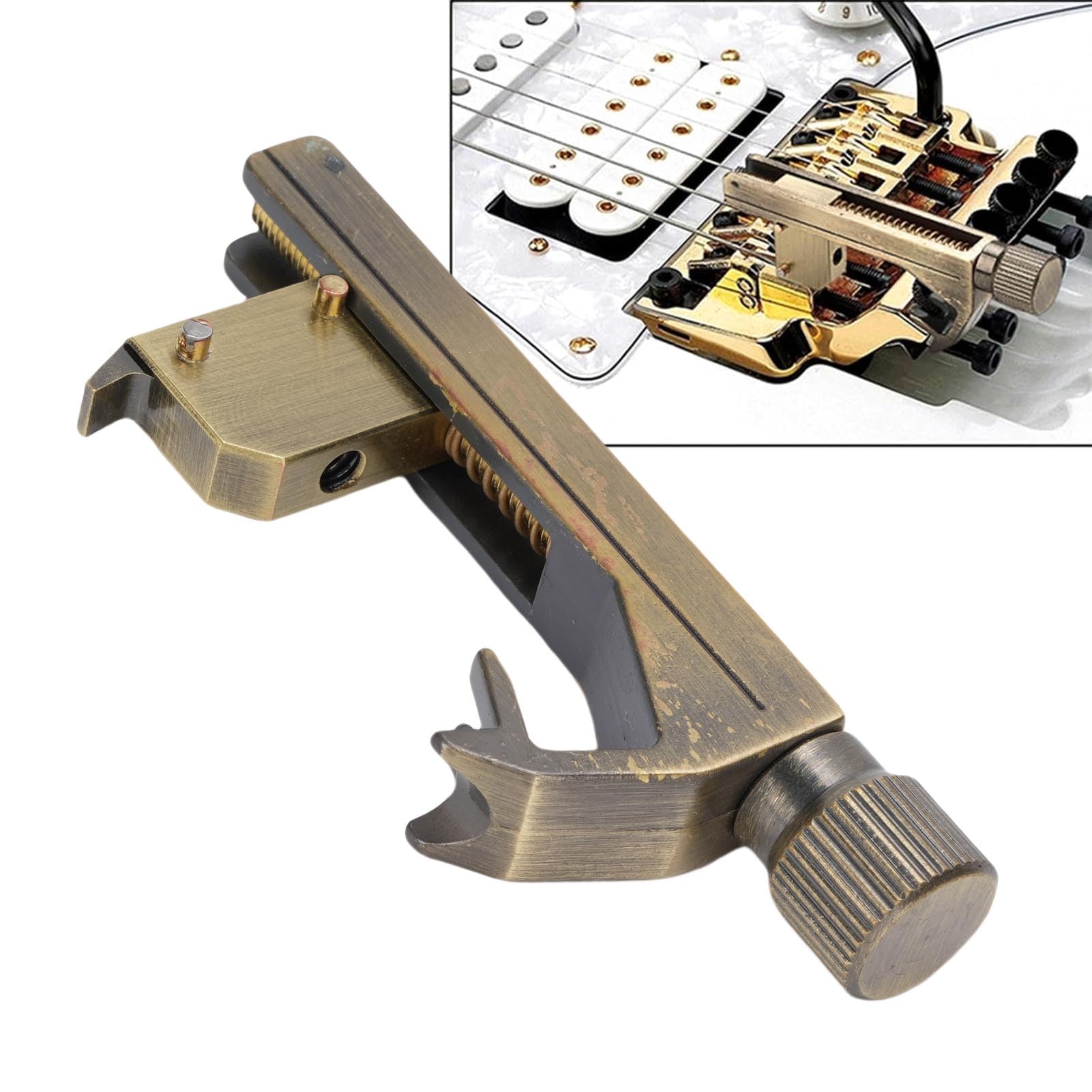 Ajusteur d'intonation de guitare électrique, ajusteur de pont trémolo de guitare, outil de calibrage d'octave en acier inoxydable