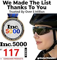 Vista 6 de grinderPUNCH – Anteojos de seguridad bifocales – Anteojos de sol para leer – Lupa resistente a impactos ANSI Z87 – Lectores de sol para trabajo