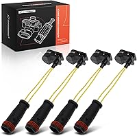 A-Premium Front Rear Brake Pad Wear Sensors for Mercedes E350 GL450 ML350 Dodge Sprinter 2500 - 4PC OE Direct Fit