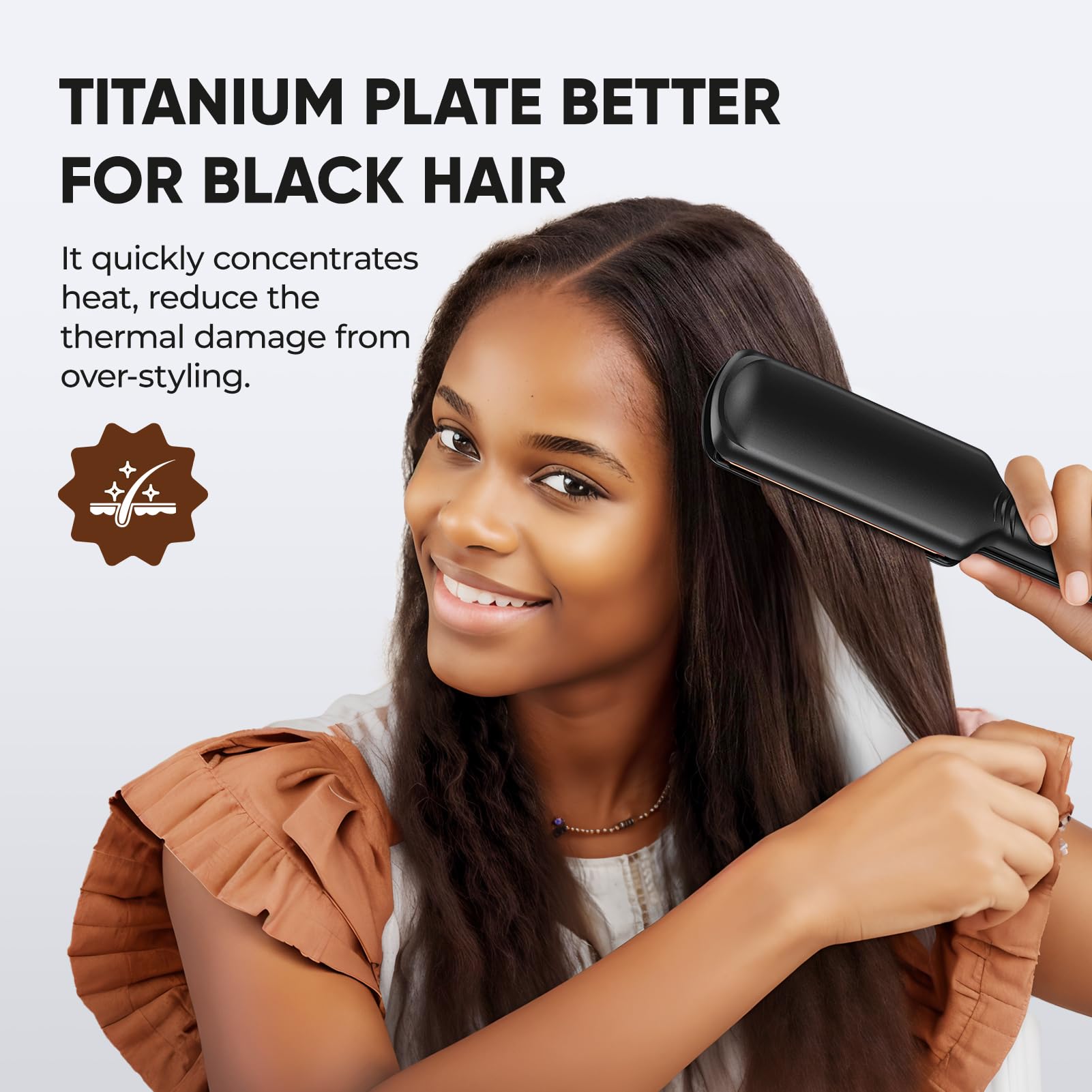 Natural Hair What's Better Titanium Or Ceramic Flat Iron