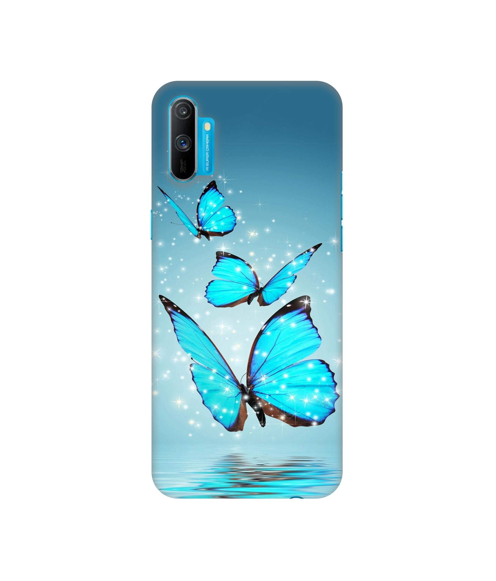Amazon Brand - Solimo Plastic Designer Flying Butterflies 3D Printed Hard Back Case Mobile Cover For Realme C3 / Narzo 20A, Multi-coloured (B0853WSD8F) Amazon Price History, Amazon Price Tracker