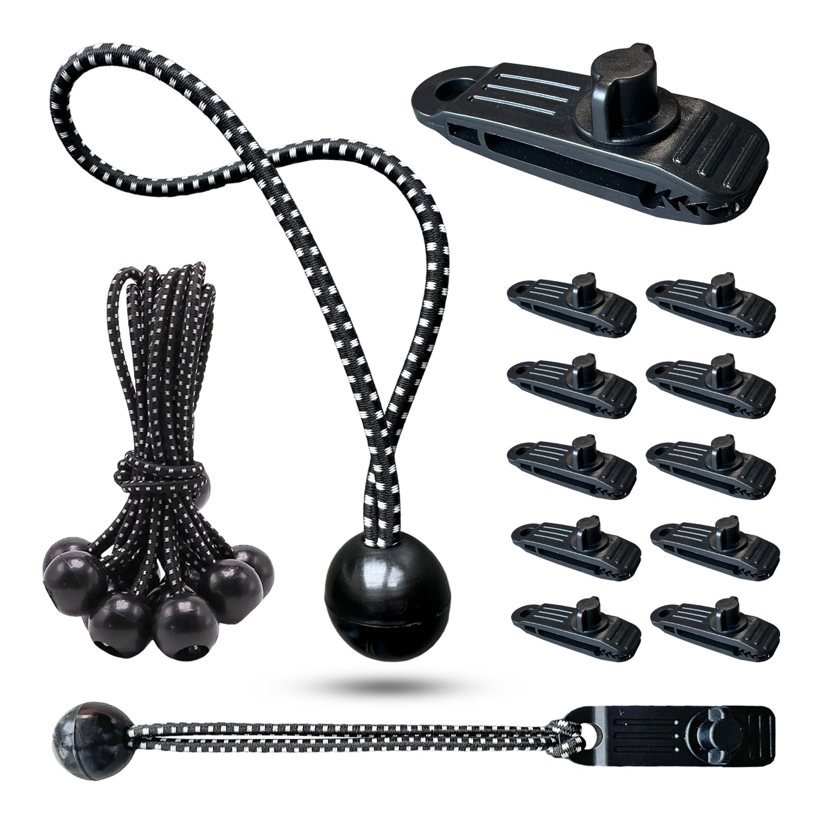 Zoegneer Clips Crocodiles Pour Bâche, Attaches De Tente, Crochets De