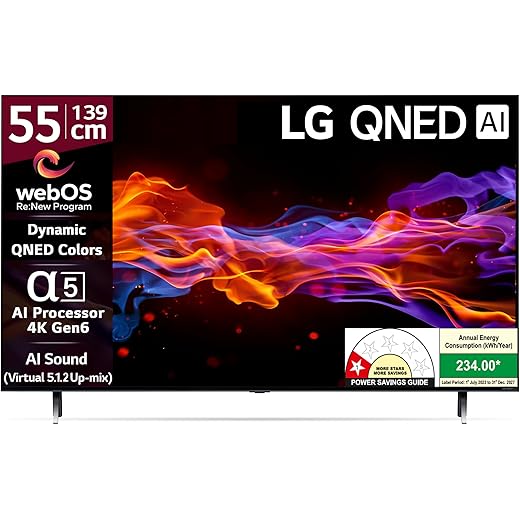 LG QNED-75 4K Smart TV 139 cm