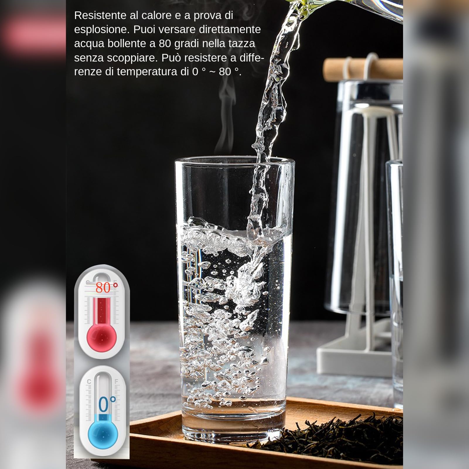 Zestaw Szklanek Do Picia Zestaw Naczyń Wielokrotnego Użytku, Kubki Na Wodę | Szklanki O Pojemności 290 Ml Do Wody Koktajli Piwa Whisky Na