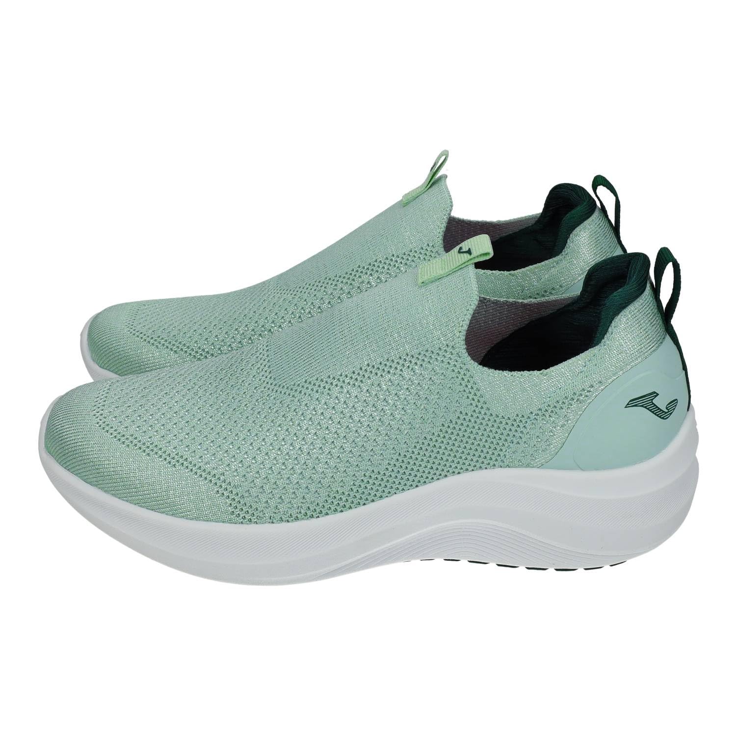 Joma CLACELS2515 Deportivas Verdes sin Cordones para Mujer con Suela Gruesa y Tejido Transpirable Mujer Deportivos