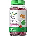 Carlyle Elderberry Gummies for Kids | 120 Count | Zinc and Vitamin C | Berry Flavor | Vegan, Non-GMO, and Gluten Free | by Lil\' Sprouts