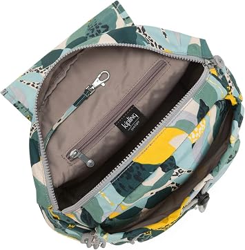Kipling City Pack S Women's Backpack Handbag, Multicolour (Urban Jungle), One Size
