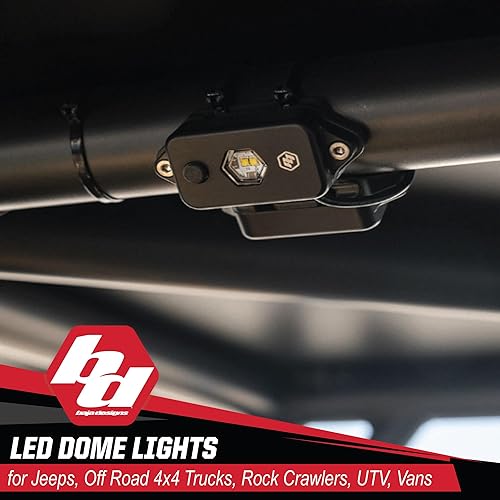 Miniatura 3 de Baja Designs Luz de domo LED con interruptor (rojo)