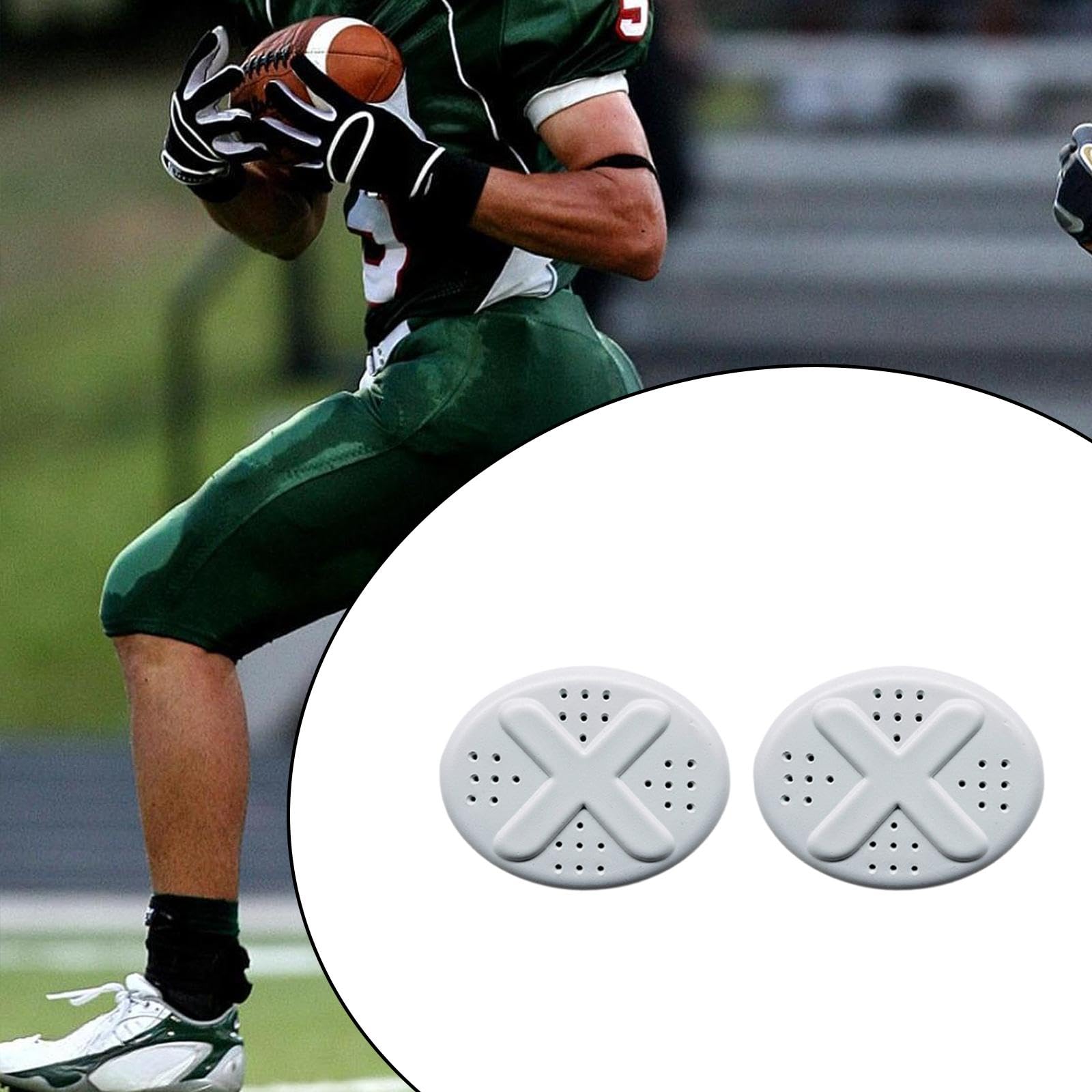 QSTDGVPW 2Pcs Soccer Leg Guards Soccer Protector Gear Shock Absorbing Lightweight Comfortable Protection Leg Pads for Adults , Small Knee Pads