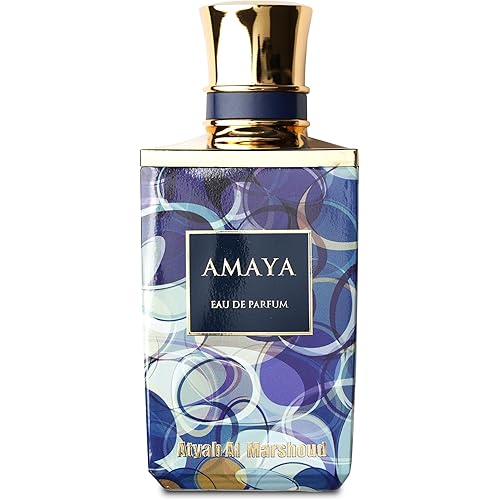 Amaya Blue Eau de Parfum 100ml, Unisex Perfume for Women and Men, with Pink Pepper, Orange, Jasmine, Vetiver, Amber, and Musk - Long-Lasting, Luxurious Perfume