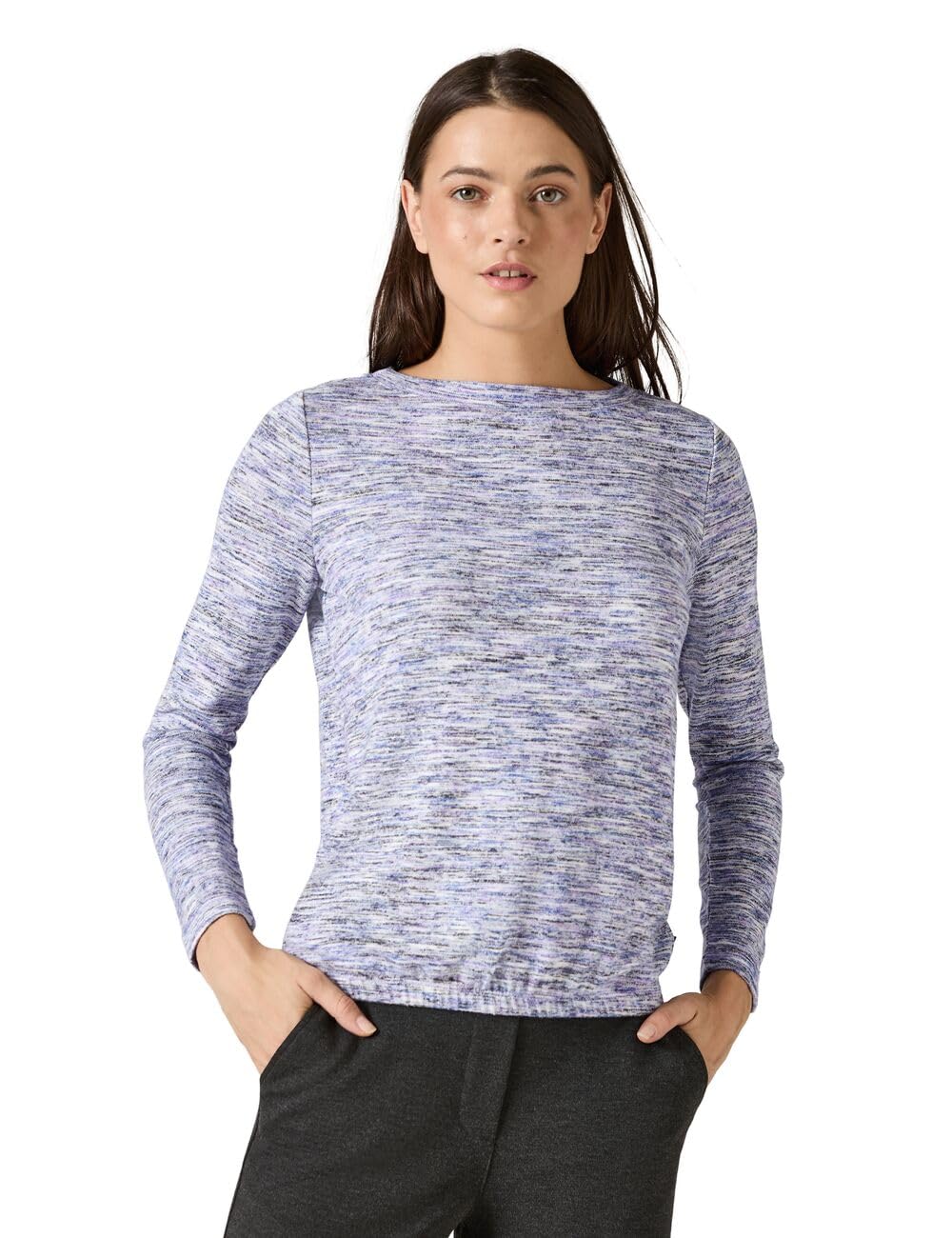 Damen Melange-Shirt