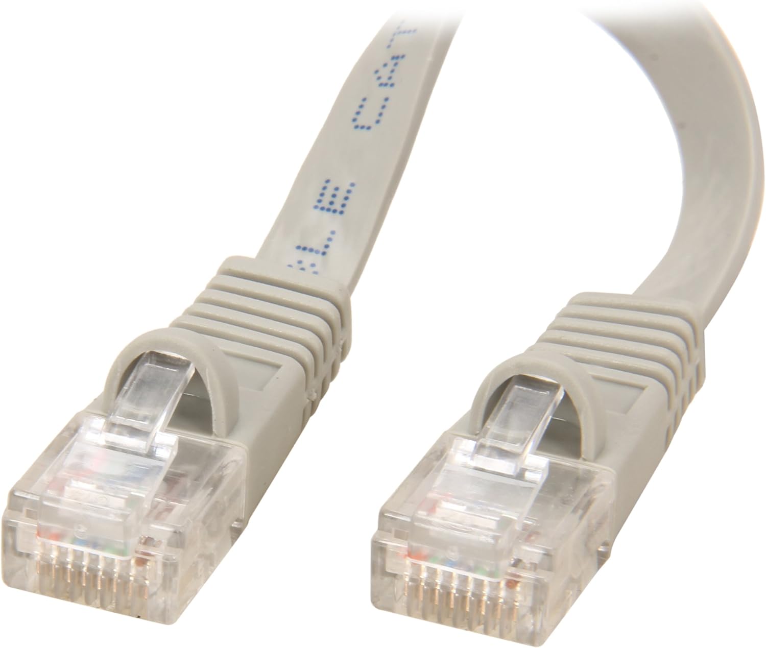 Coboc 6Inch 30AWG Cat 5e 350MHz UTP Flat Stranded