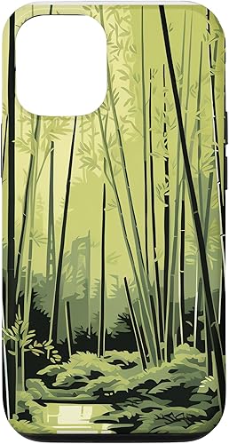 Miniatura 4 de iPhone XR Bamboo Radiance Nature's Brilliance in Chromatic Hues Case