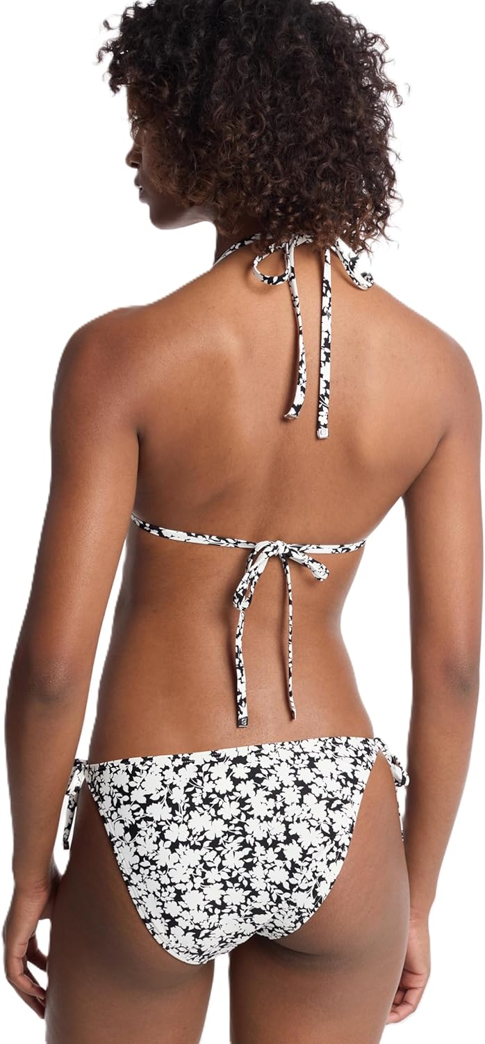 Michael Kors Womens Alluring Floral Triangle Bra Top - Image 2