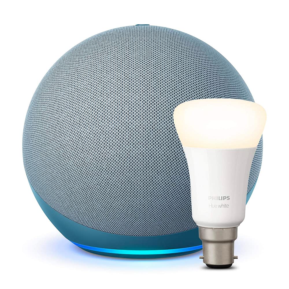 4th Gen Echo Dot Philips Hue Echo 4th Generation Twilight Blue