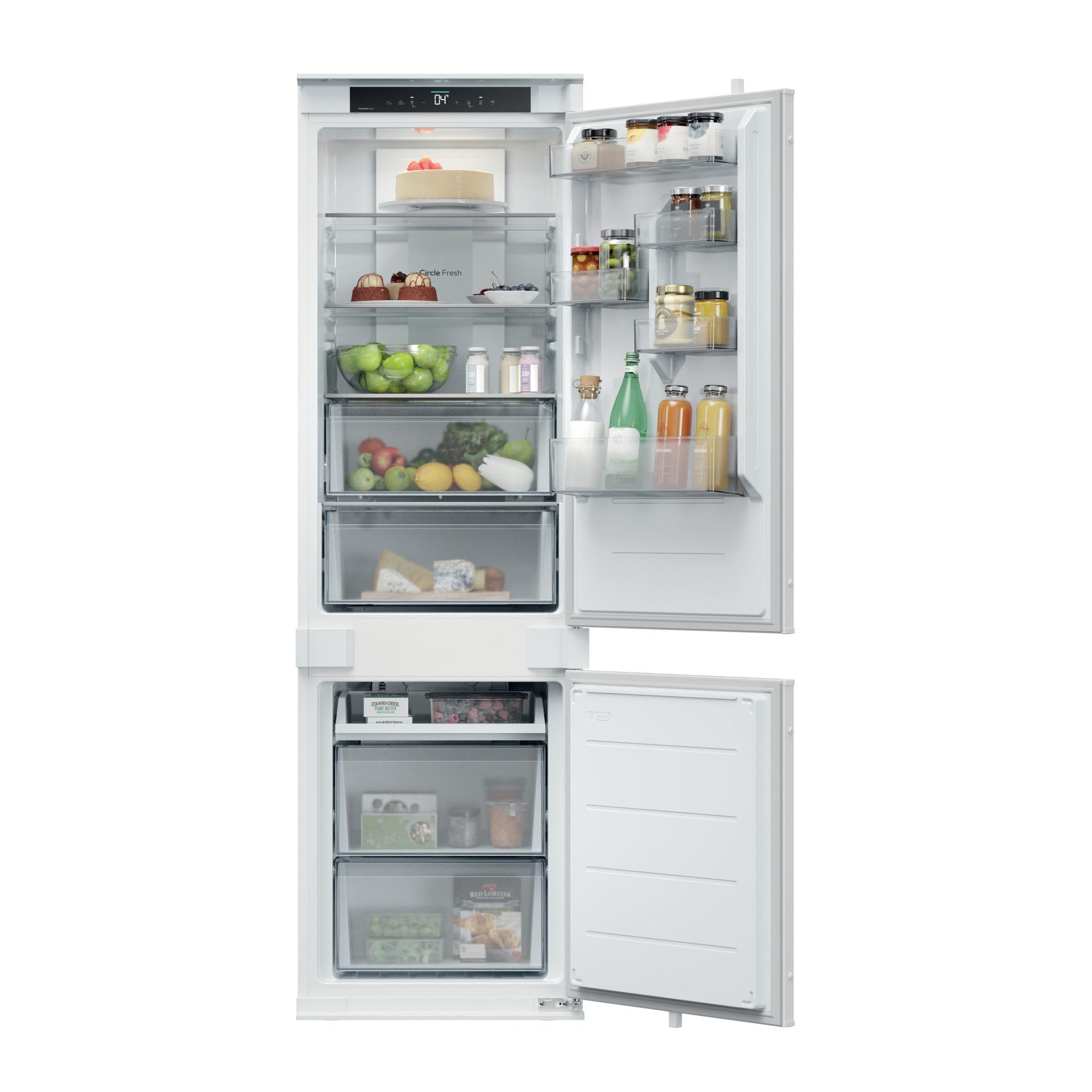 CNBQT3518E FRIGO INC COMBI 248LT H177 E NF WIFI