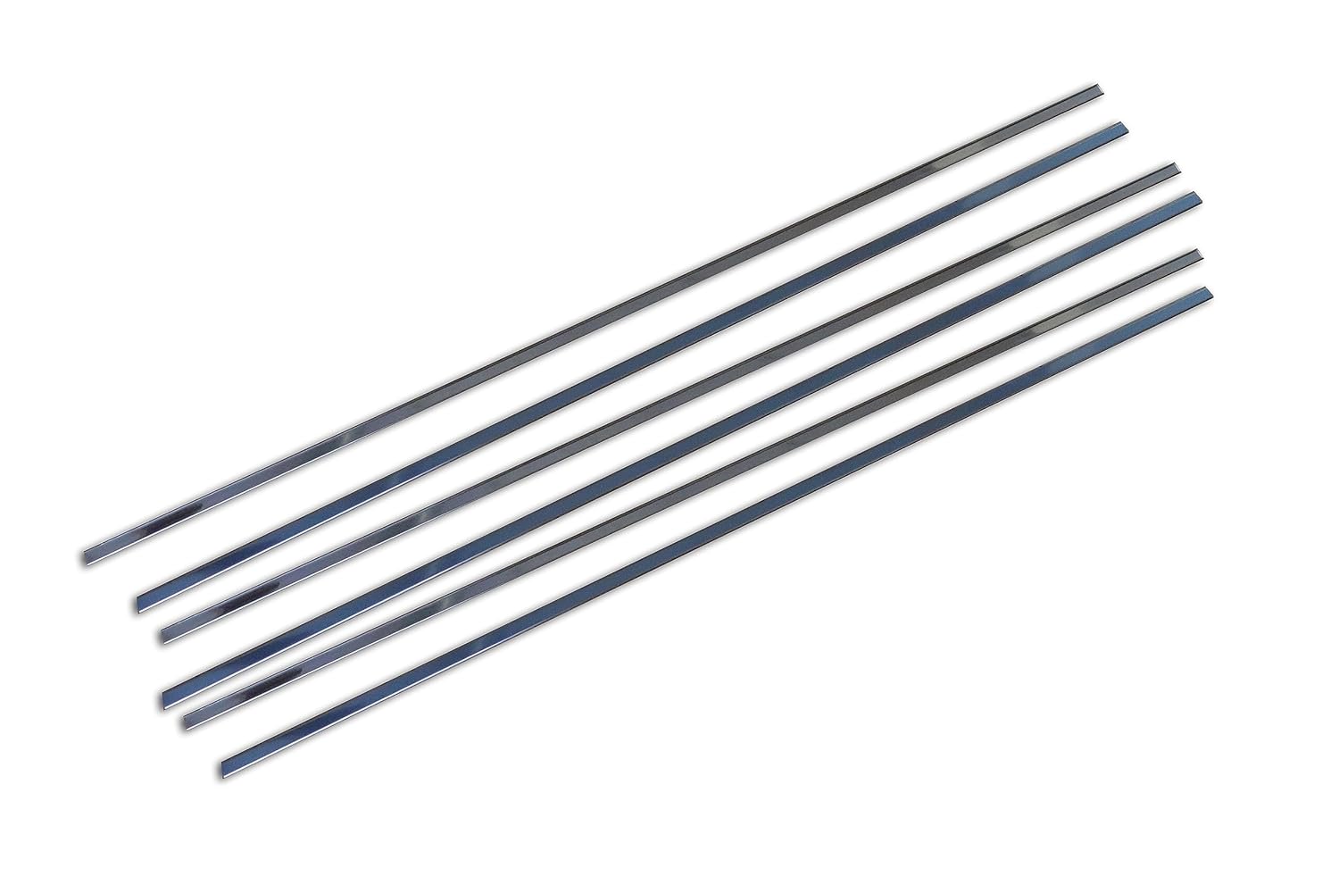 Walk-in Cooler Heater Wire Trim Set with Base and Cap for U.S. Cooler Brand Walk-INS Before 2003, 3 CT 80" Set