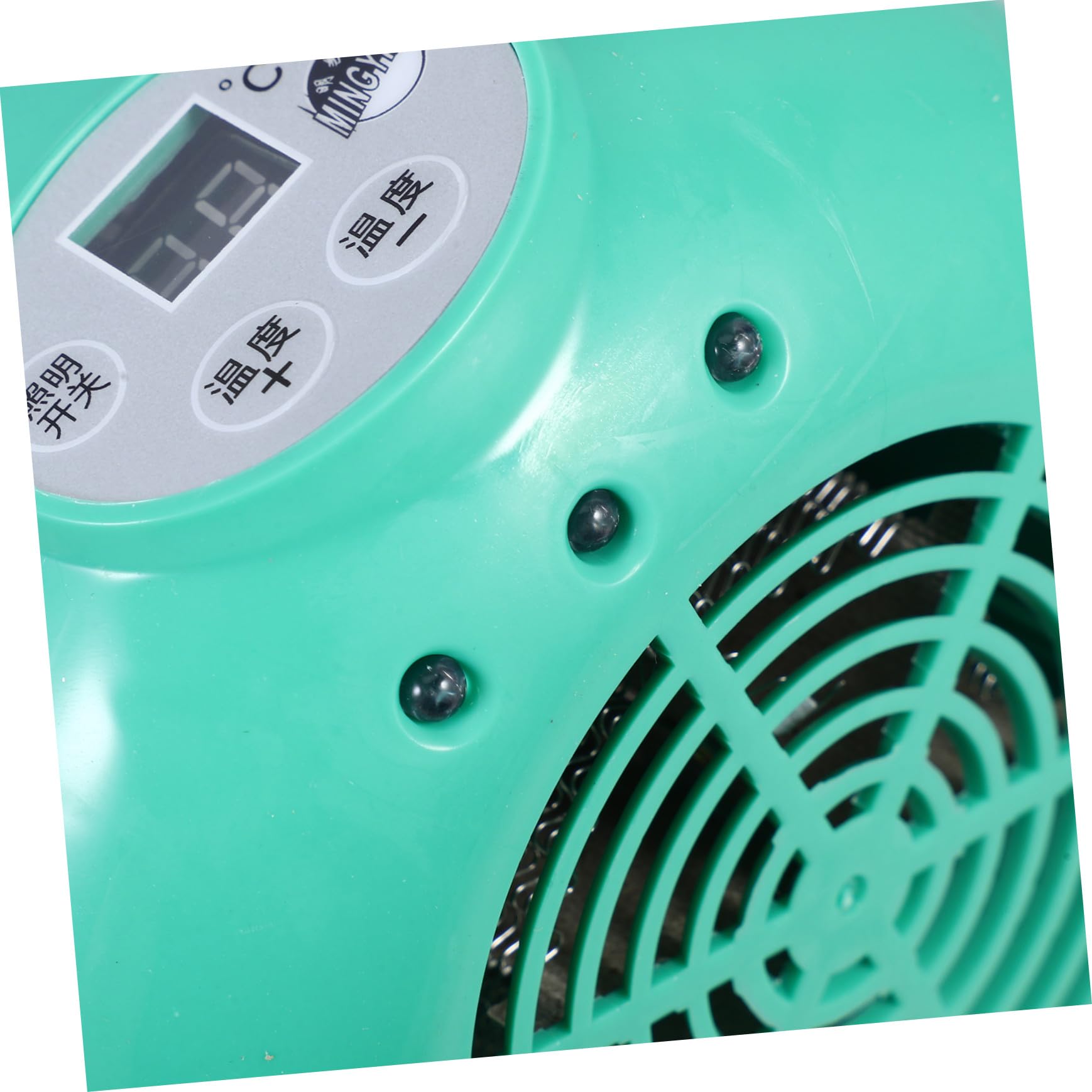 Bombilla de Calor para Pollitos Temperatura Inteligente, sin Luz, Plástico y Metal, para Hámsters y Reptiles, Lámpara de Calefacción Verde
