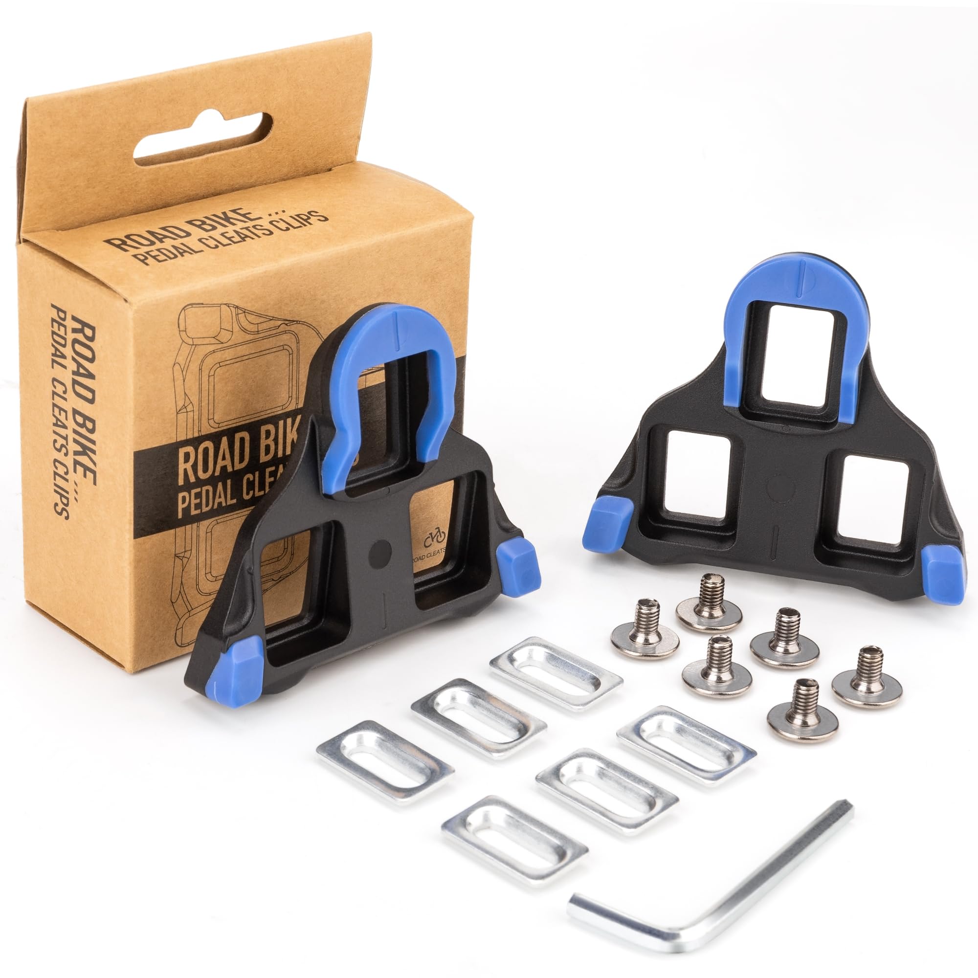 GEWAGE Road Cleats Compatible with Shimano SPD-SL SM-SH10/11/12