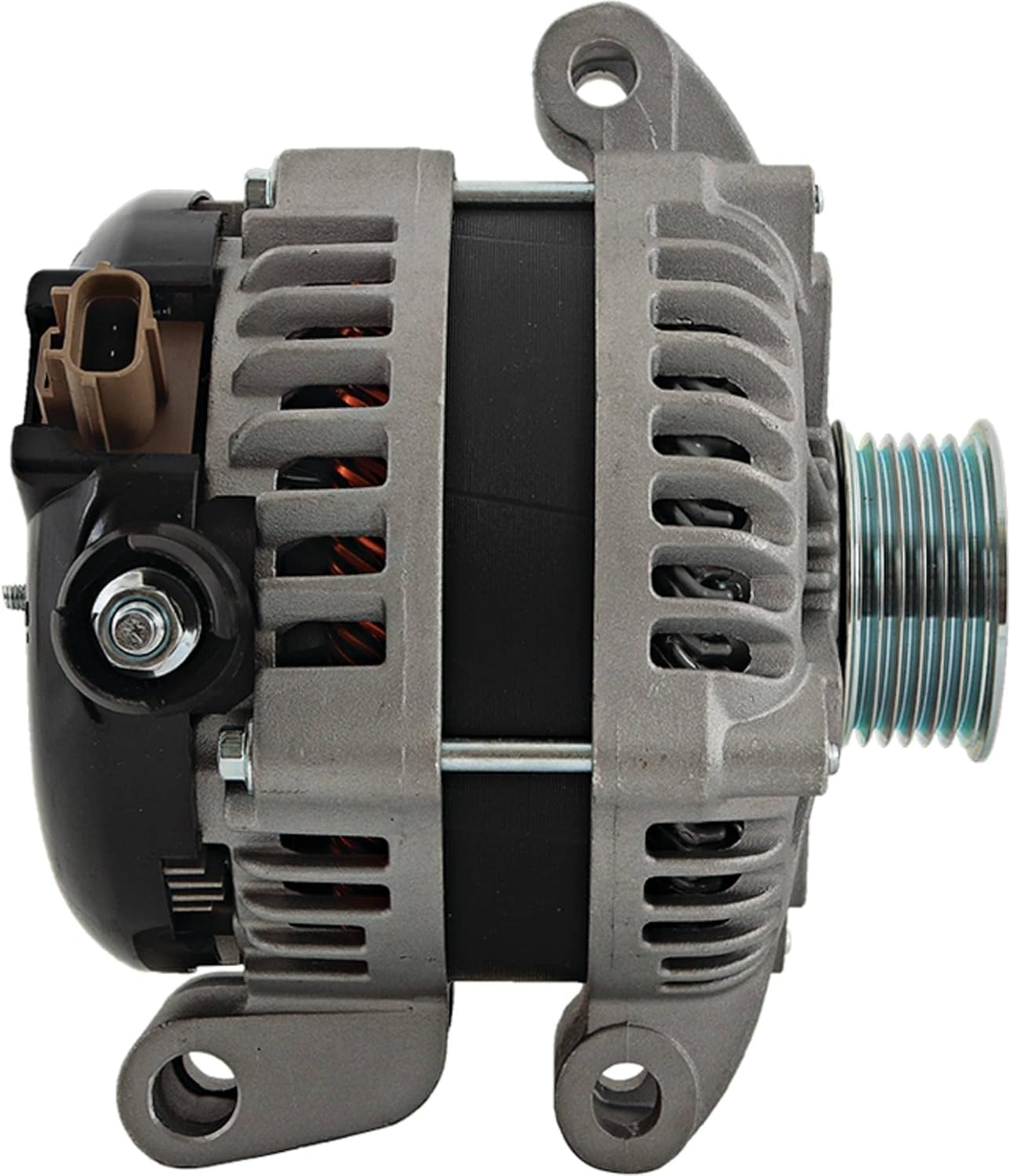 DB Electrical AND0609 Remanufactured Alternator Compatible with/Replacement for Ford F-250, Ir/If; 12-Volt; 200 Amp Bl3T-10300-Ea (Renewed)
