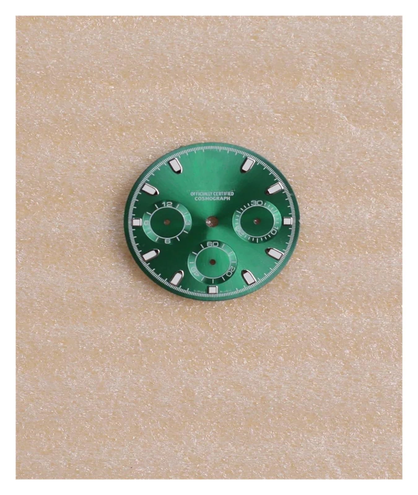 ZHGUIMING Logo S e Logo R Verde Luminoso VK63 quadrante 29,5 mm quadranti for Orologi Adatti for Movimento VK63 Accessori for Orologi da Uomo(14 Silver R Logo)