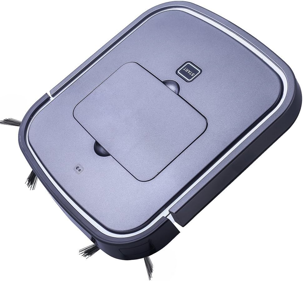 rambo us Robot Vacuum Ultra Slim Robot Vacuum Cleaner USB Charge Vacuum Robot Low Noise Automatic Robotic Vacuum Cleaner for Hard Floor