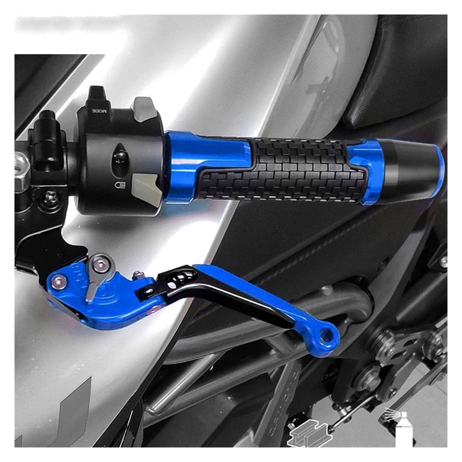 Motocyklowe regulowane dźwignie sprzęgła hamulca uchwyty uchwyty i końcówki do Suzuki VX800 1990-1996 1995 1994