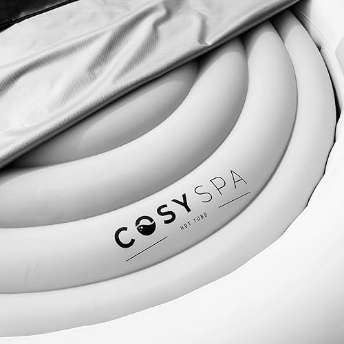 Miniatura 2 de CosySpa Cubierta inflable para bañera de hidromasaje, ahorro de energía y protección contra la lluvia (2-4 personas (4.1 ft de profundidad), color